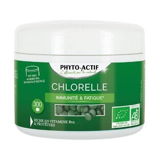 Phyto-Actif Clorella Ecocert 300 Compresse