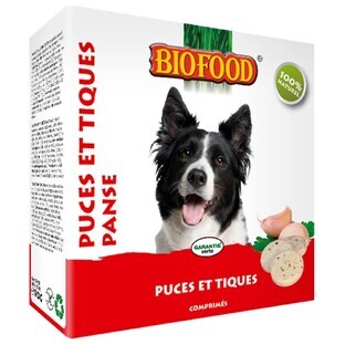 Biofood Antipulci e zecche per Cane 55 Compresse