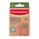 Elastoplast Green & Protect 0% Latex Very high adhesive power - 2 sizes 20 patches