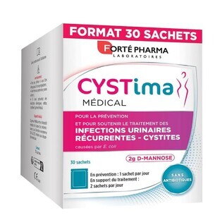 Forté Pharma Cystima Urineweginfecties D-Mannose 30 sachets