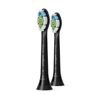 Philips Sonicare Têtes De Brosse A Dents Noire Optimal White W2 HX6063/88 x2+1