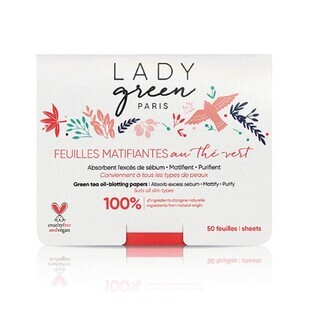 Feuilles de natte Lady Green X50