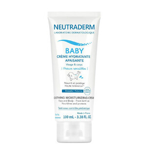 Neutraderm Baby Kalmerende Hydraterende Crème voor Gevoelige Huid 100ml