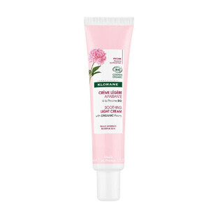 Klorane Peonia Crema leggera lenitiva biologica Pelle Sensibile 40 ml