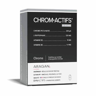 Aragan Synactifs ChromiumActive 60 Capsules