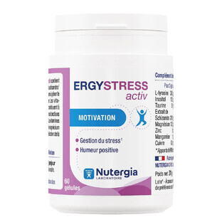 Nutergia Ergystress Activ Motivation 60 Kapseln