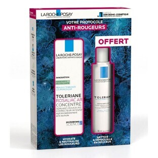 La Roche-Posay Toleriane rosaliac AR concentrate + dermo-detergent gift set 100 ml