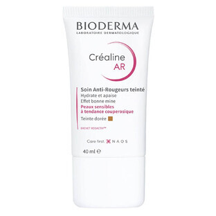 Bioderma Crealine Crema Tintada Tratamiento Anti-Rojeces AR Piel Sensible 40ml