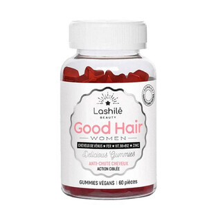 Lashilé Belleza Buen Cabello Mujer acción específica anticaída 60 gominolas