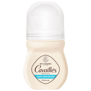 Cavaillès Absorb + Deodorant Roll-on Antiperspirant Fragrance Free 48h Ultra Dry Effect 50ml