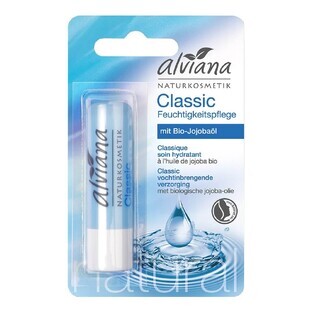 Alviana Klassieke Lippenbalsem met Hydraterende Jojoba Olie 4.5g