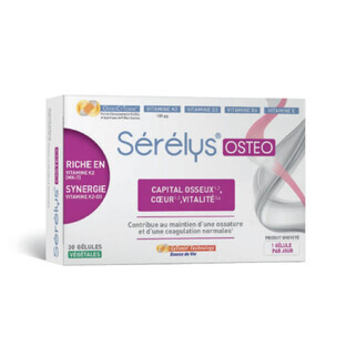 Serelys Pharma Bone Capital, Heart, Osteoelectric Vitality 30 vegetarian capsules