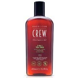 American Crew Shampooing 3 en 1 Arbre à Thé 450ml