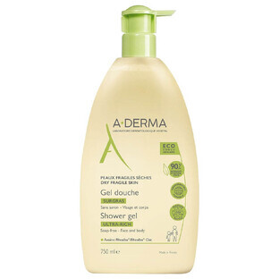 A-Derma Oat Rhealba Shower Gel Overfat 750ml
