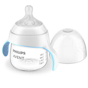 Taza Avent Natural Response Trainer con boquilla antigoteo 6 meses y Plus 150 ml