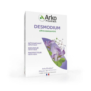 Arkopharma Arkofluids Leber Entgiftung Desmodium 20 Ampullen