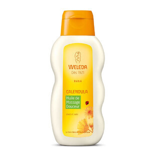 Weleda Calendula Zachte massageolie voor kinderen 200 ml