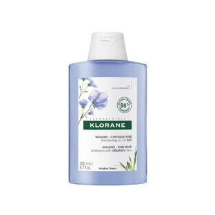Klorane Lino Shampoo volumizzante per Capelli fini Bio 200 ml