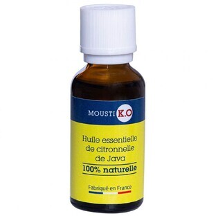 Mousti K.O Essential Oil of Java Citronella Mosquito Repellent 30ml