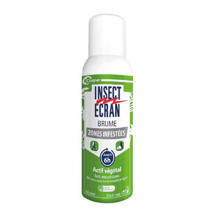 Insect Ecran Bruma antimosquitos vegetal Actifa 6 meses Flor de Coton 100ml