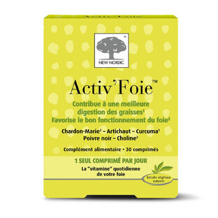 Nuevo Nordic Activates foie 30 comprimidos