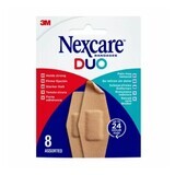 Nexcare Assortiments de Pansements Duo Tenue 24h x8