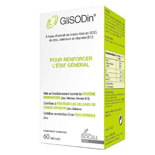 Isocell Glisodin General Status 60 Capsules