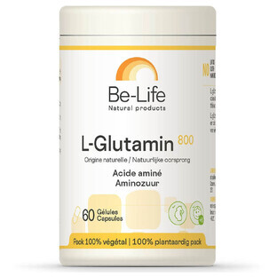 Be-Life L-Glutamine 800 Aminozuur 60 Capsules
