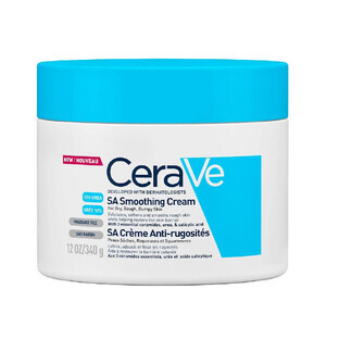 Cerave Body SA Smoothing Cream 10% Uree și acid salicilic Piele uscată 340g