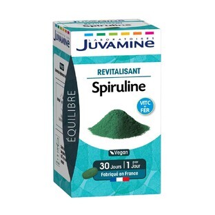 Juvamine Spirulina Revitalisierend 30 Tabletten