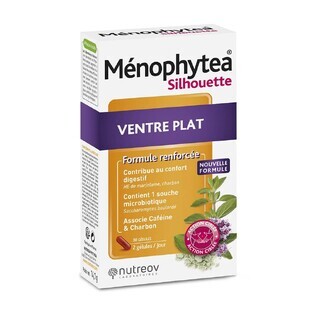 Ménophytea Menophytea siluetă Burtă plată 30 capsule