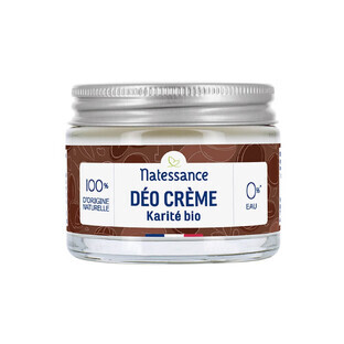 Natessance Crema Desodorante Karité Bio 50g