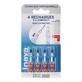 Inava Toothbrush Refills 1.5 mm red x4