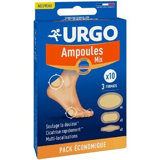 Urgo Mix vials 3 sizes x10