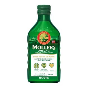 Moller'S Dorschleberöl flüssig ohne Aroma 250 ml