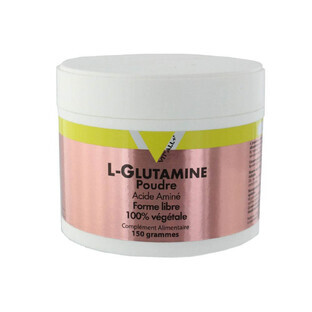 Vit'All+ L-Glutamine Amino Acid Powder 100% Vegetable 150g 150g