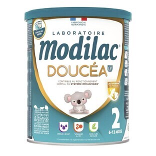 Modilac Doucéa Milk Powder 2 6 to 12 months 820g