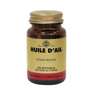 Solgar Aceite de Ajo 100 Cápsulas Cardiovasculaire Défenses immunitaire 100 softgels