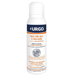 Urgo Cremă spumantă pentru picioare foarte uscate sau crăpate 125 ml