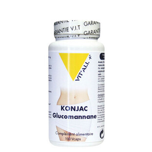 Vit'All+ Konjac Glucomannaan 500 mg 100 capsules