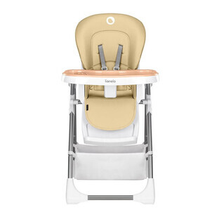 Chaise de salle à manger réglable Linn Plus, Beige, Lionelo