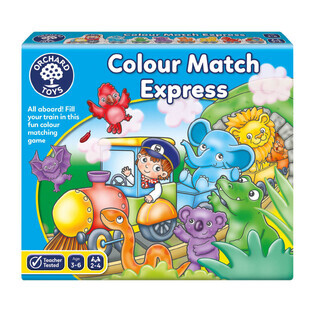 Puzzeltrein met kleurencombinatie, +3 jaar, Orchard Toys