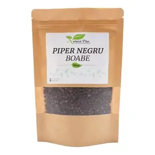 Piper negru boabe, 250 g, Natura Plus