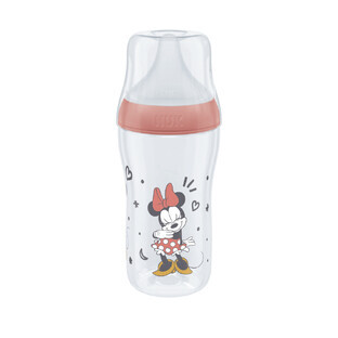 Bottle Perfect Match, + 3 months, Red, Minnie, 260 ml, Nuk