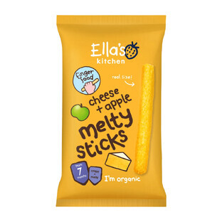 Puff bio, 7 mois+, fromage et pommes, 16 g, Ella`s Kitchen