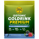 Goldrink Premium Isotonic Amino Acid Powder, Berries, 40 g, Gold Nutrition