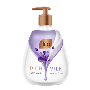 Savon liquide, Rich Milk, 400 ml, Teo