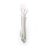 Flexibler Silikonlöffel, 6 Monate+, Beige, Babyono