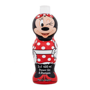 Minnie 2 in 1 douchegel en shampoo, + 3 jaar, 400 ml, Air Val