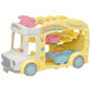 Autobuzul Curcubeu Sylvanian Families, 3 ani+, Epoch